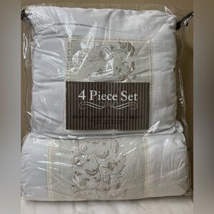 Sunham 4-Piece Bedding Completer Set NWT